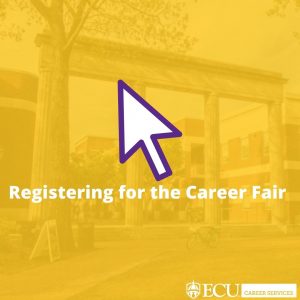 Registering for the Career Fair