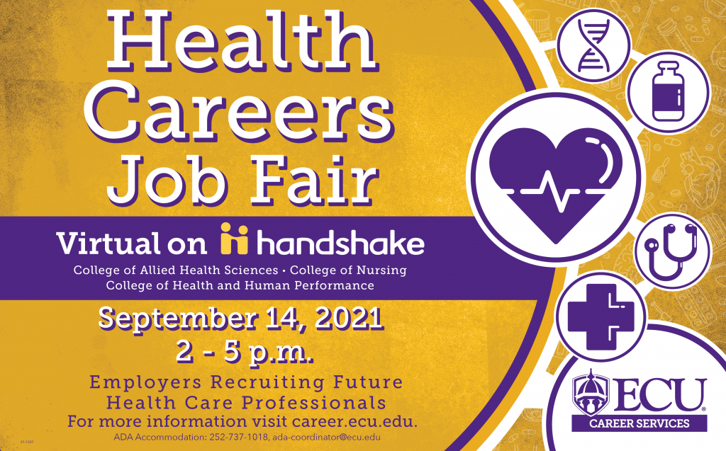 On Campus Job Fair Career Services ECU