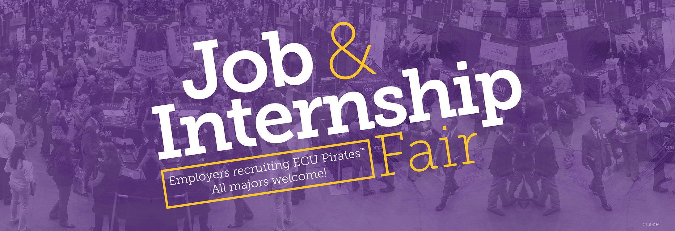 Fall 2025 job and internship web banner