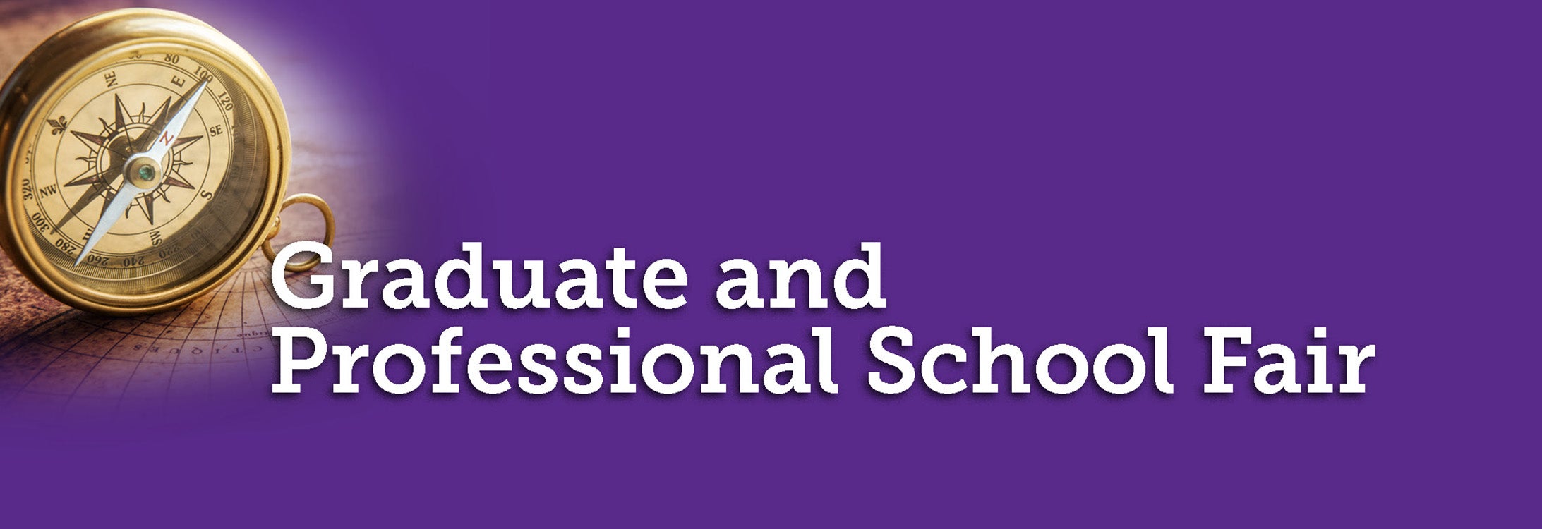 Graduate and Professional School Fair banner